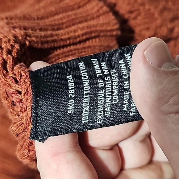 Le Chateau xxs brown knitted sweater - Picture 6 of 6